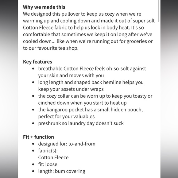 Lululemon- Avenue Pullover- GreenBean/Inkwell- ~Sz 12 (No Size Dot) - Picture 16 of 17